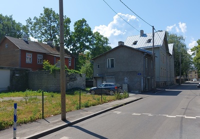 View on the corner of Köie and Arrow Streets. rephoto