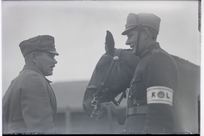 Kaitseliitlased õppustel.