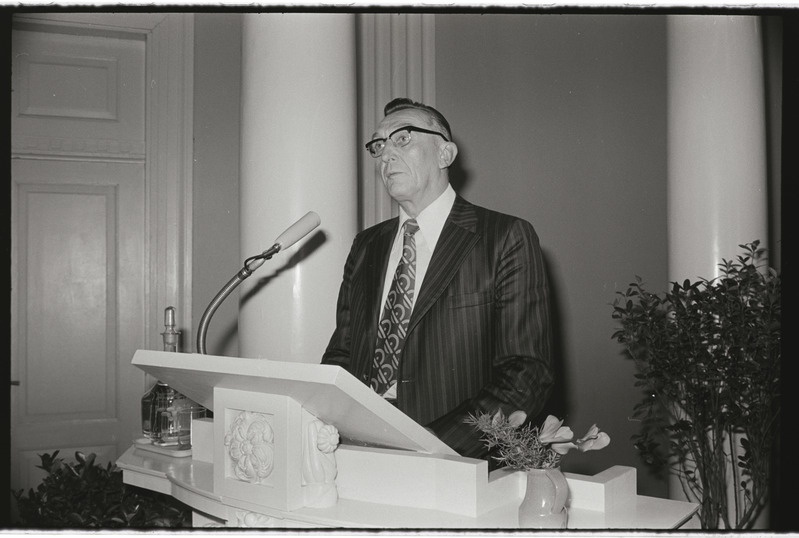 Tartu ülikooli arstiteaduskonna päev ülikooli aulas. 15. oktoober 1976. a.