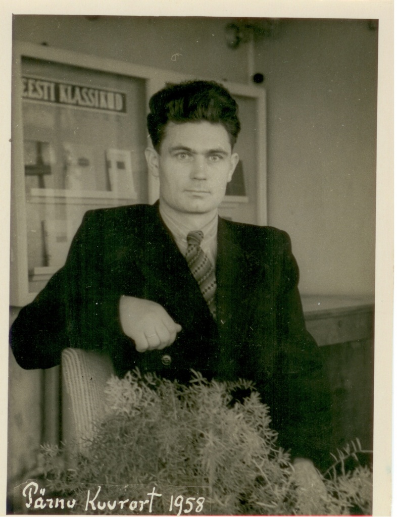 Vambola Tuulik Pärnu kuurordis 22.04. 1958