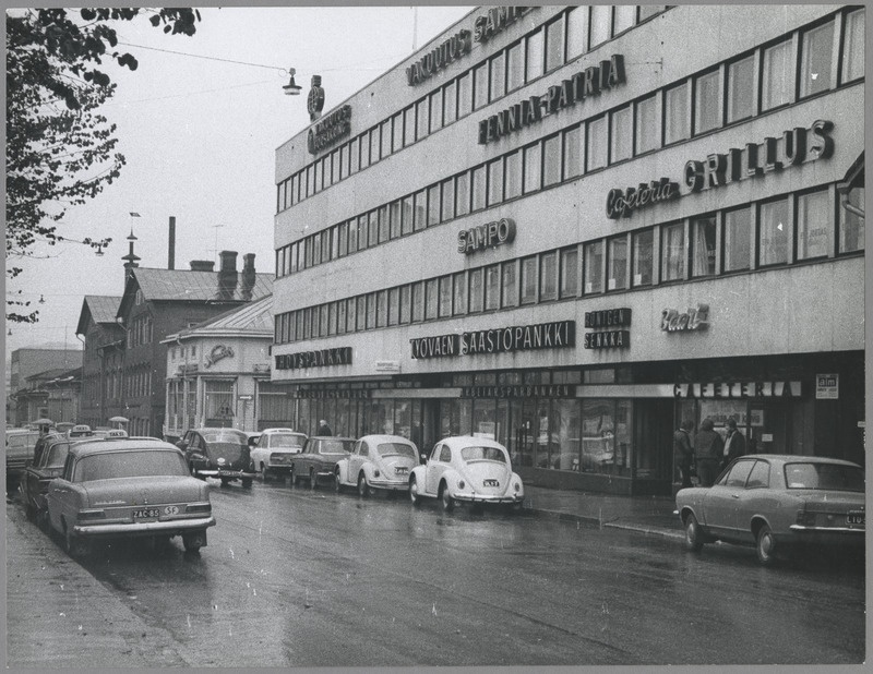 foto, Soome, Porvoo, tänavavaade, 1969, foto E. Veliste