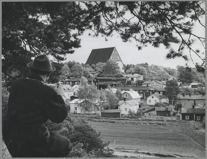foto, Soome, Porvoo, vanalinn, 1969, foto E. Veliste