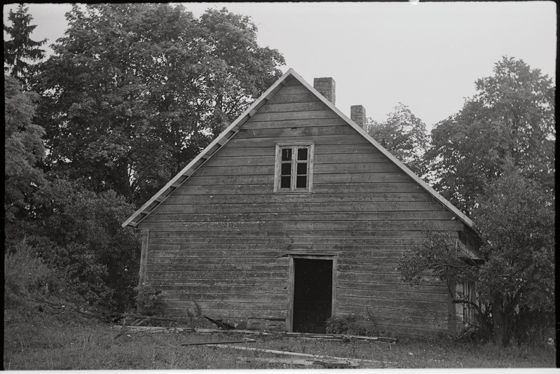 negatiiv, Viljandimaa, Hain Henno ja Juhan Kunderi sünnikoht, Kovali talu, Holstre, 1957