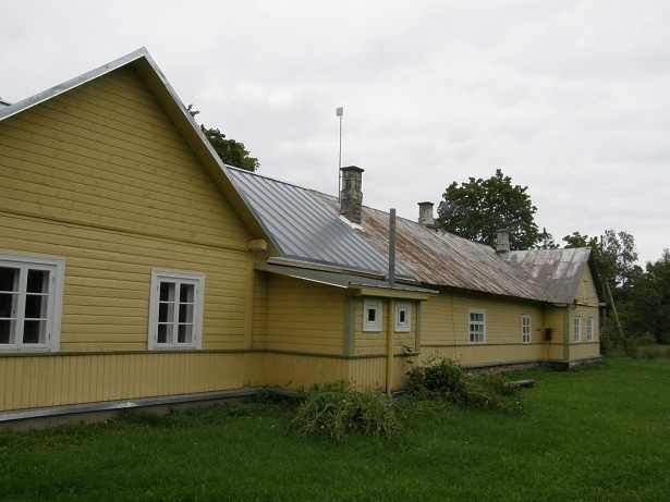 Schoolhouse Saare County Orissaare County Kavandi village