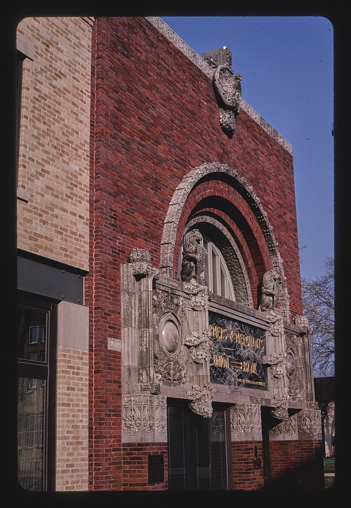 Farmers and Merchants Union Bank, James Street, Columbus, Wisconsin (LOC)