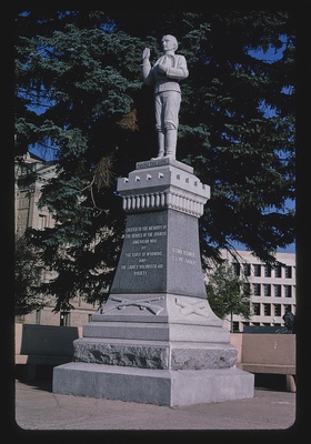 Monument Spanish American War on State Capitol grounds, Cheyenne, Wyoming (LOC)  duplicate photo
