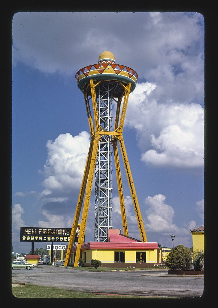 Tower, billboard, South of the border, Dillon, South Carolina (LOC)