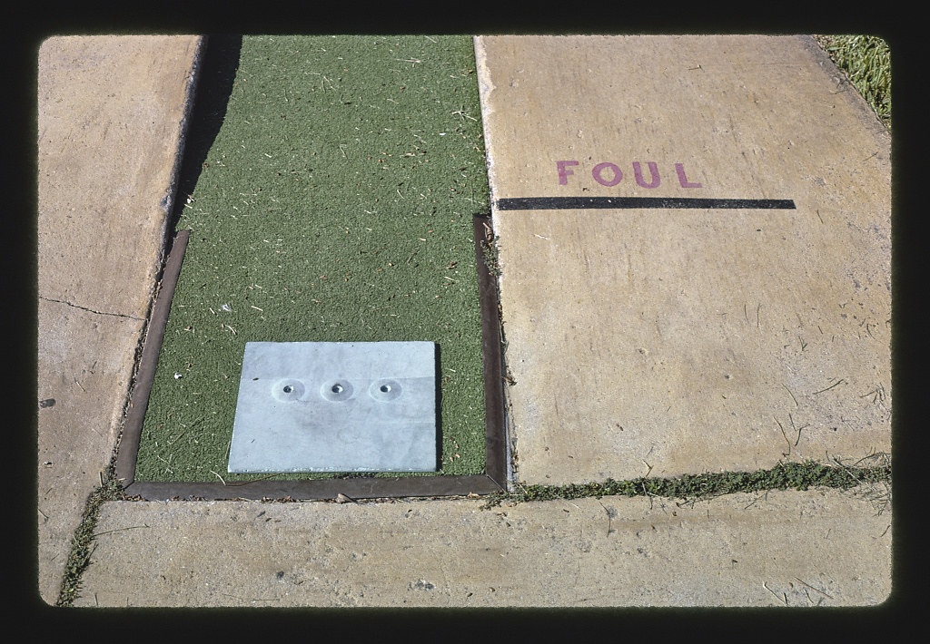 Tee detail, Magic Carpet Golf, Key West, Florida (LOC)
