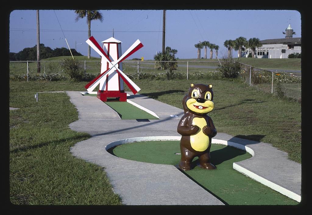 Two holes, Jekyll Island mini golf, Jekyll Island, Georgia (LOC)