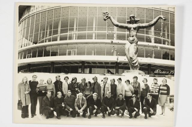 Ekskursioonigrupp Tbilisis 1975. aastal