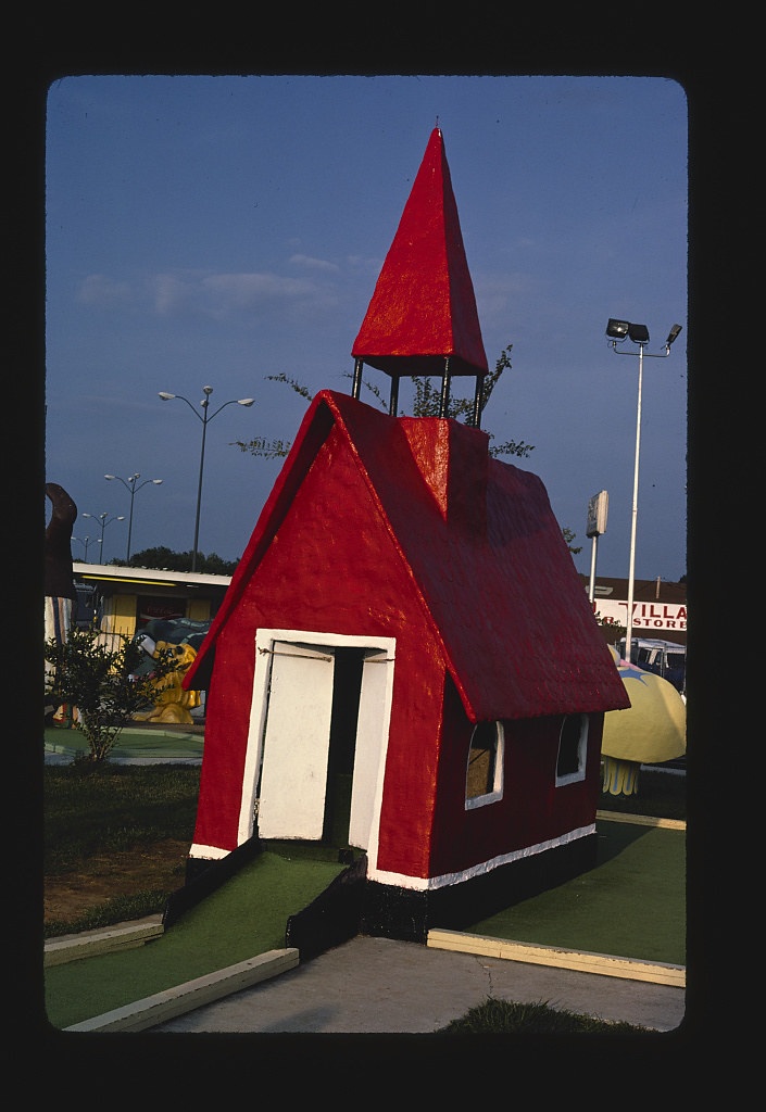 Church hole 3, Sir Goony Golf, Chattanooga, Tennessee (LOC)