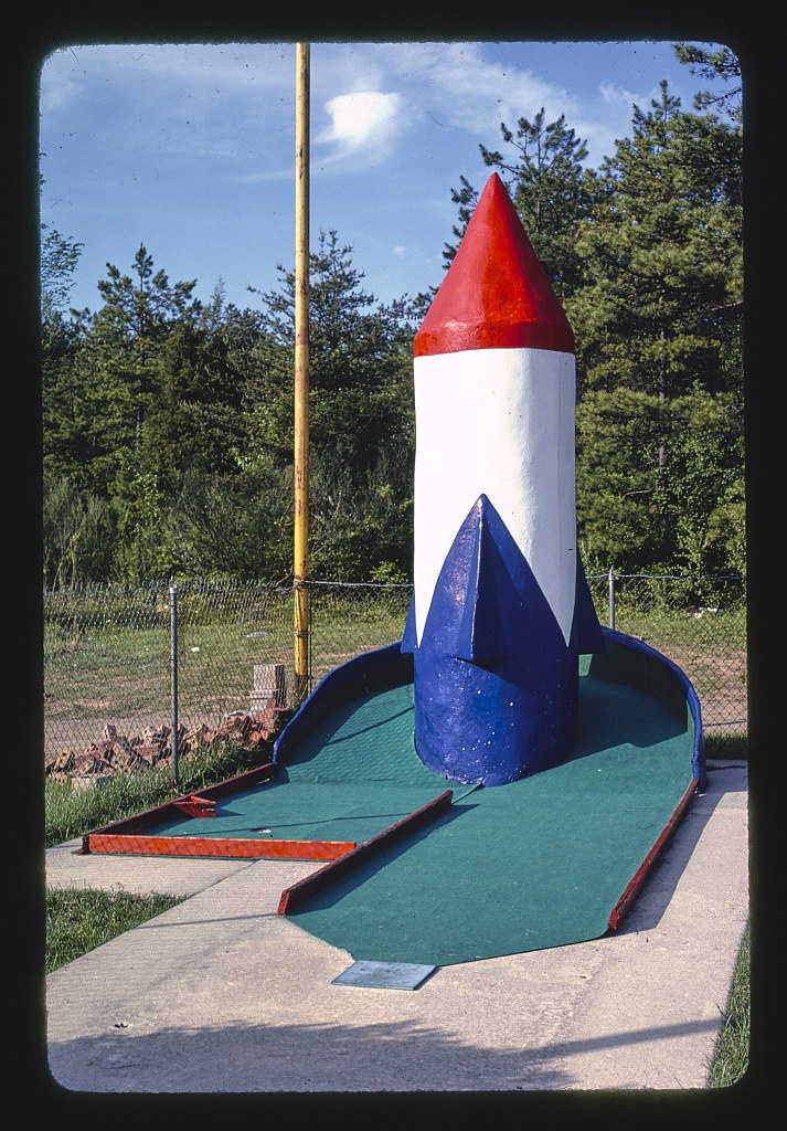 Tower, Sir Goony Golf, Independence Boulevard, Charlotte, North Carolina (LOC)