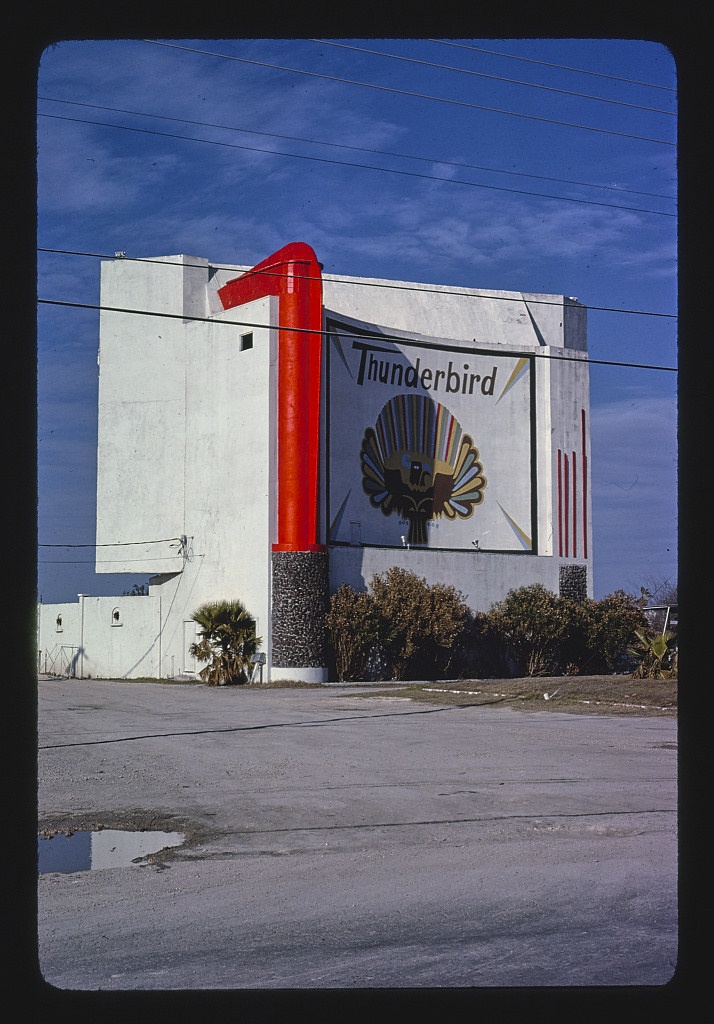 Thunderbird Drive-in Theater, Leopard Street, Corpus Christi, Texas (LOC)