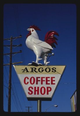 Argo's Coffee Shop sign, Santa Monica Boulevard, Los Angeles, California (LOC)  duplicate photo