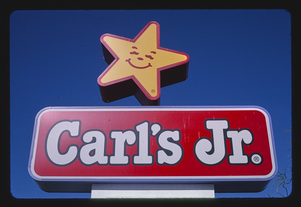 Carl's Junior Restaurant sign ("Star Man" bought by Hardees), Yuma, Arizona (LOC)
