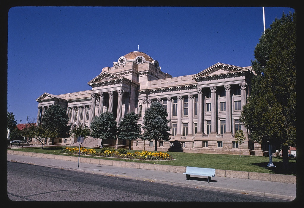 Pueblo County Courthouse, angle 1, 10th Street, Pueblo, Colorado (LOC)