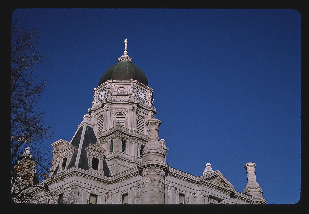Whitley County Courthouse, Columbia City, Indiana (LOC)