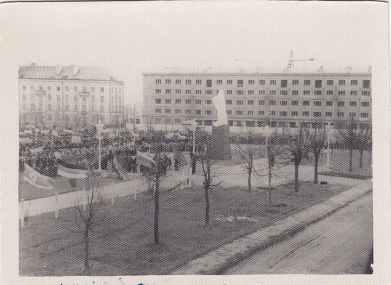 Lenini ausamba avamine Narvas. 7. nov. 1957.a.