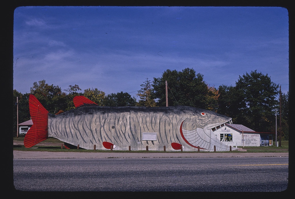 Big Fish Supper Club, horizontal view 1, Route 2, Bena, Minnesota (LOC)