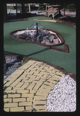 Yellow Brick Road 2, Over the Rainbow mini golf, Old Forge, New York (LOC)  duplicate photo