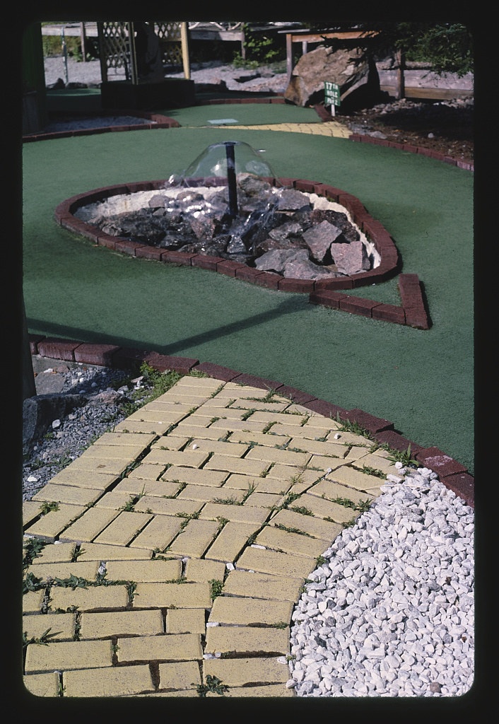 Yellow Brick Road 2, Over the Rainbow mini golf, Old Forge, New York (LOC)