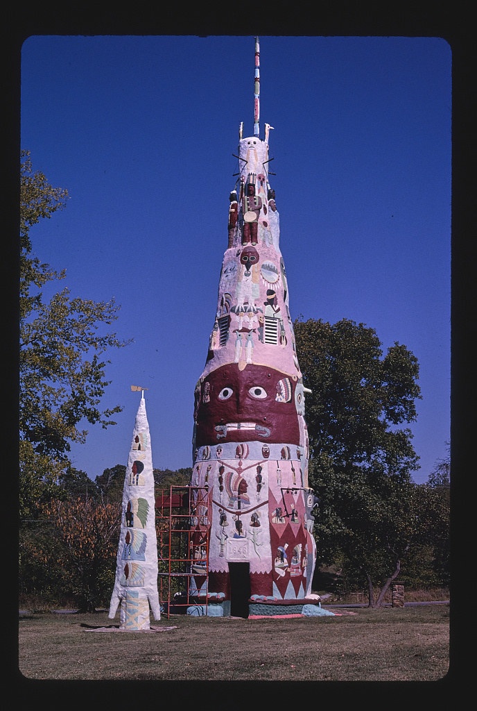 Totem Pole Park, near Route 66, Foyil, Oklahoma (LOC)