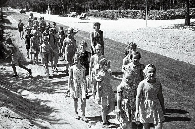 Kose-Lükati pioneerilaagri III rühm matkal.