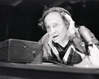 foto, negatiiv, Henno Saarne, Krappi viimane lint, 10.06.1973, Draamateater, esitab Jüri Järvet  similar photo