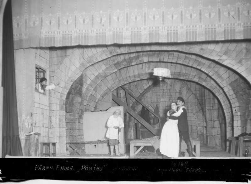 Põhjas, Endla, 1923, Elli Kalbus, Voldemar Laason, Marie Kalbek, Juhan Kull