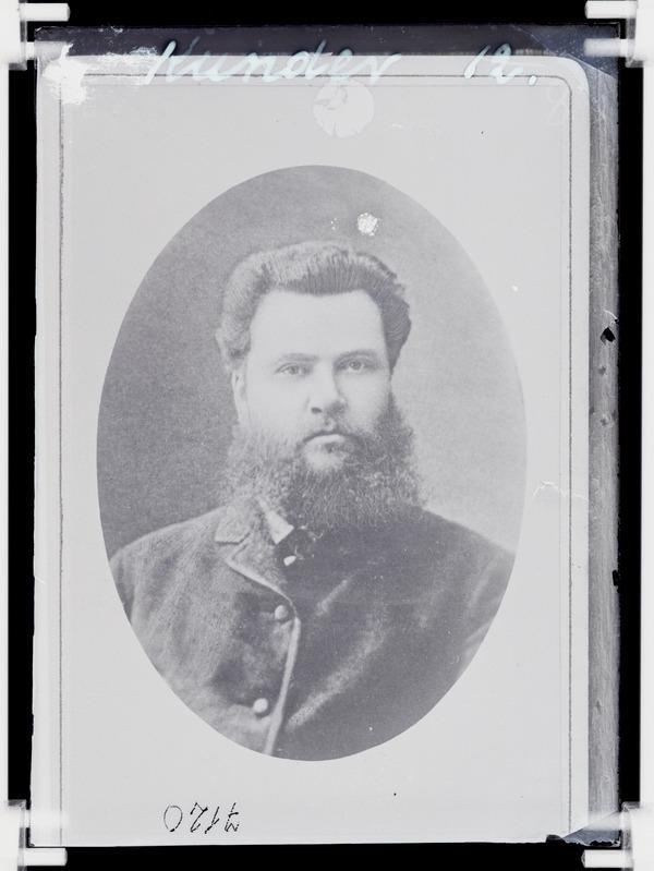 Johann Kunder, portree, ca 1890
