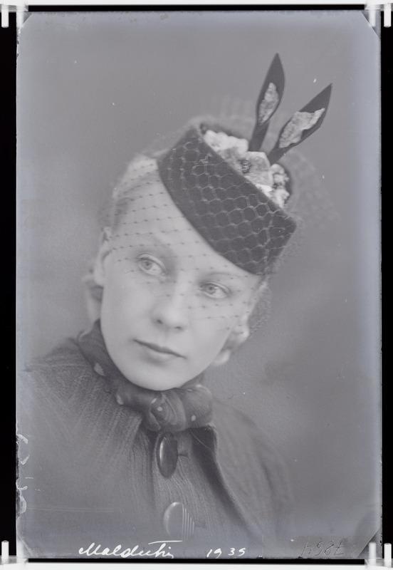 Klaudia Maldutis, portree, 1935