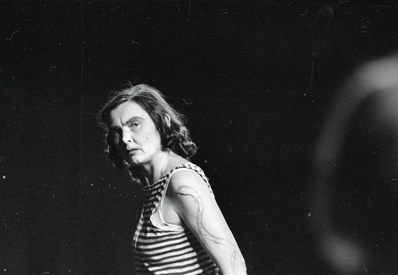 „Aristokraadid“ (Nikolai Pogodin). Rakvere teater. 1973. Tatoveeritu – Mai Mering.