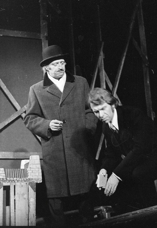 „Aristokraadid“ (Nikolai Pogodin). Rakvere teater 1973. Sadovski – Feliks Kark, Botkin – Vladimir Käro.