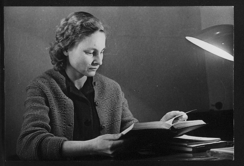 V. Klementi nimelise Õmblusvabriku kolmanda tootmisjaoskonna vanemmeister Vaike Jõgi.
