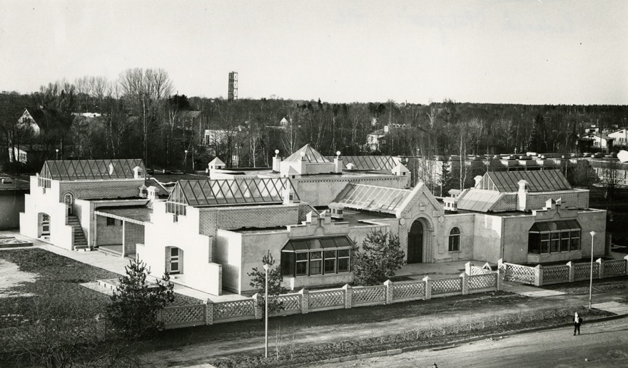 Haabneeme lasteaed, vaade. Arhitekt Ado Eigi, sisekujundus Ado Eigi ja Niina Eigi