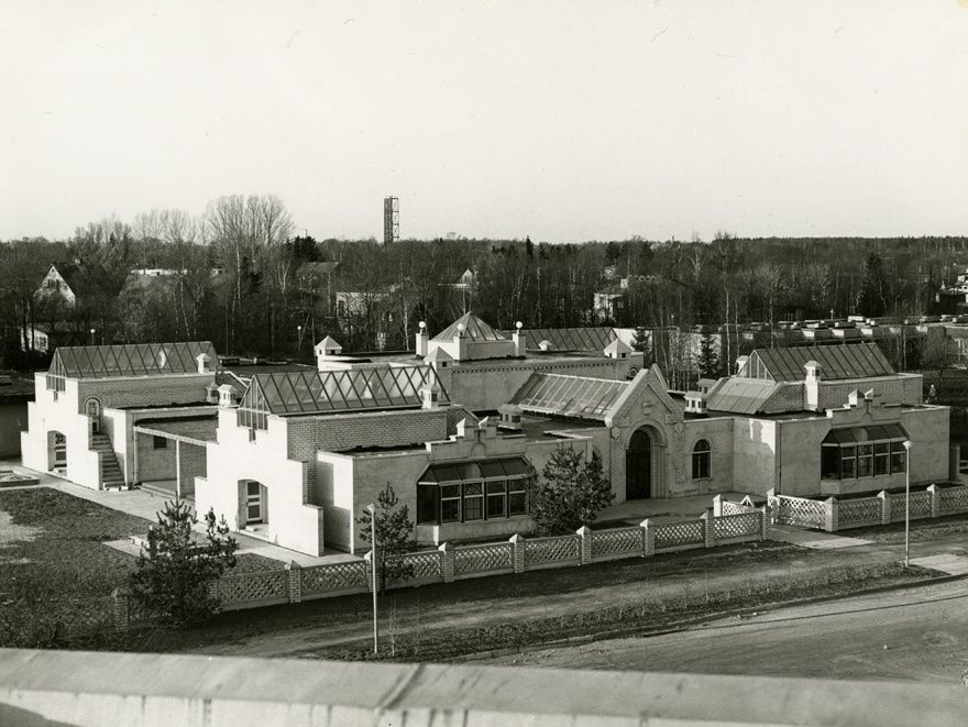 Haabneeme lasteaed, vaade. Arhitekt Ado Eigi