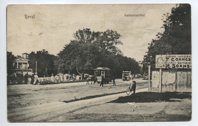 Kadriorg, Weizenbergi tänava algus.