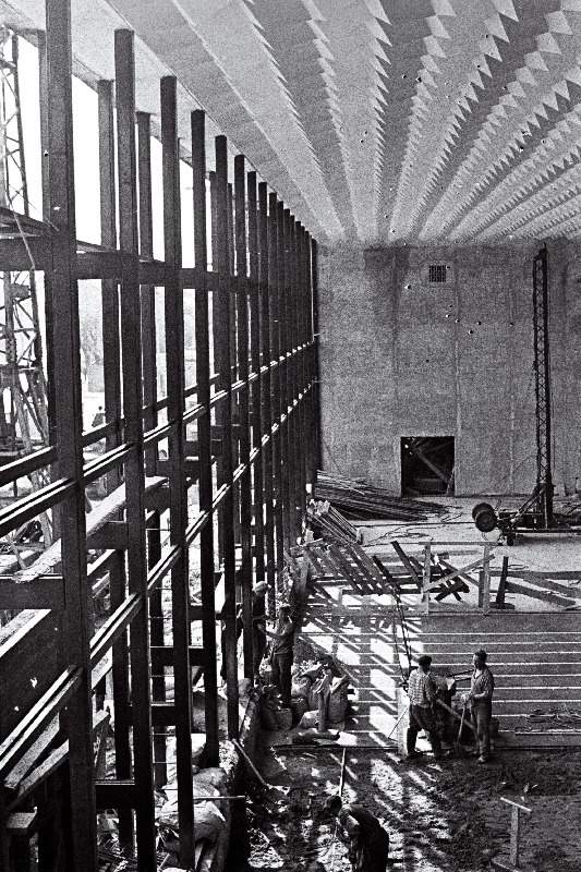 Vaade rekonstrueeritava Balti jaama fuajeesse.