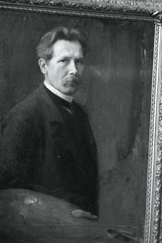 Kunstnik Paul Raud "Autoportree".