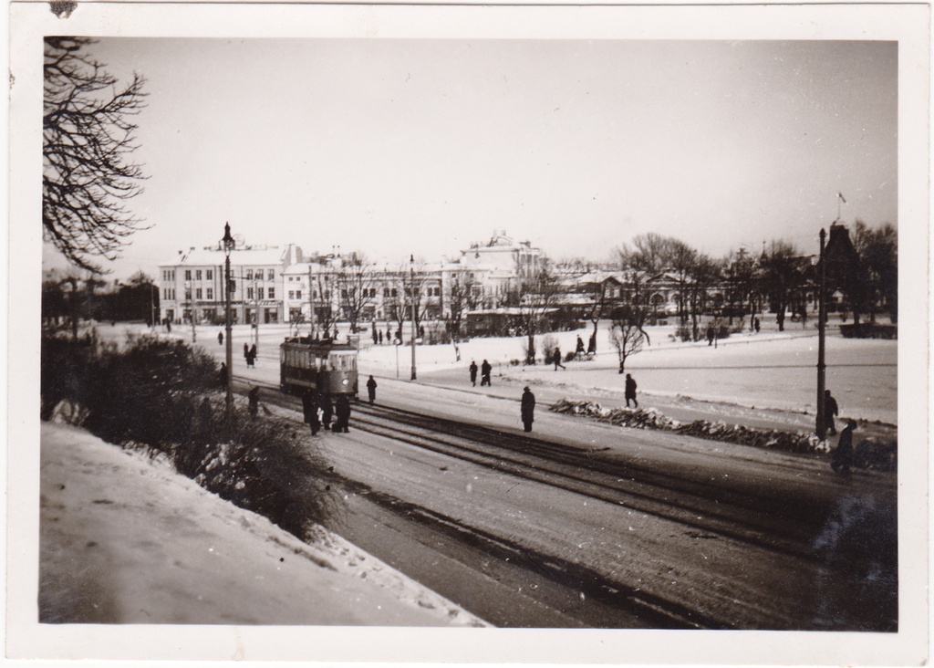 Tallinn, view from Musumägi to Viru Square