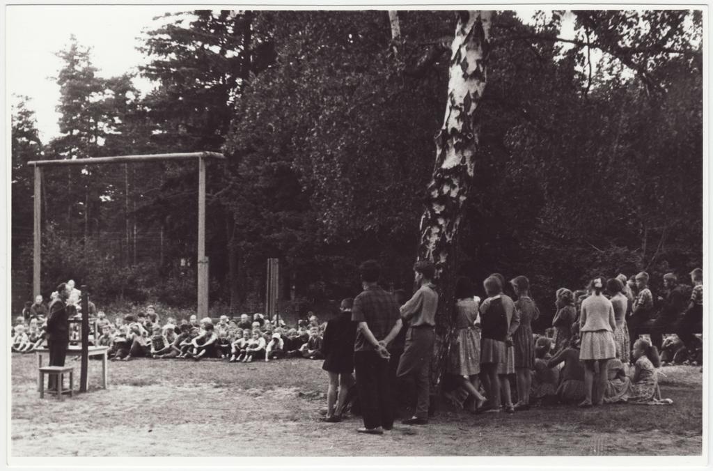 Tuletõrje agitatsiooniüritus Klooga pioneerilaagris, 1961.a.