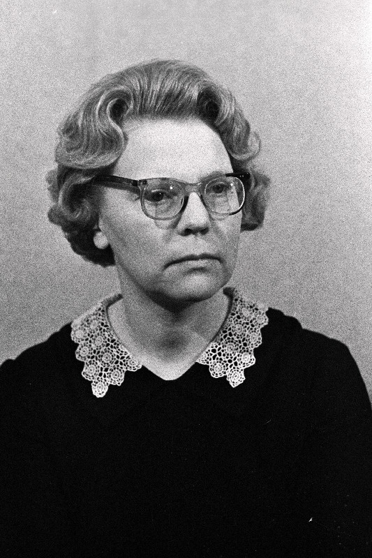Kerem, Helgi Johannese tütar - Kalinini rajooni rahvakohtuniku kandidaat.