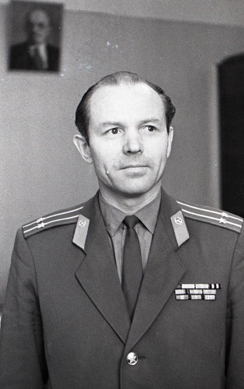 Kalinin rajooni sõjakomissar alampolkovnik Lembit Sirge.