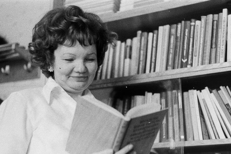 ENSV TA Majanduse Instituudi vanemteadur, Oktoobri rajooni rahvasaadik Helgi Reisenbuk.