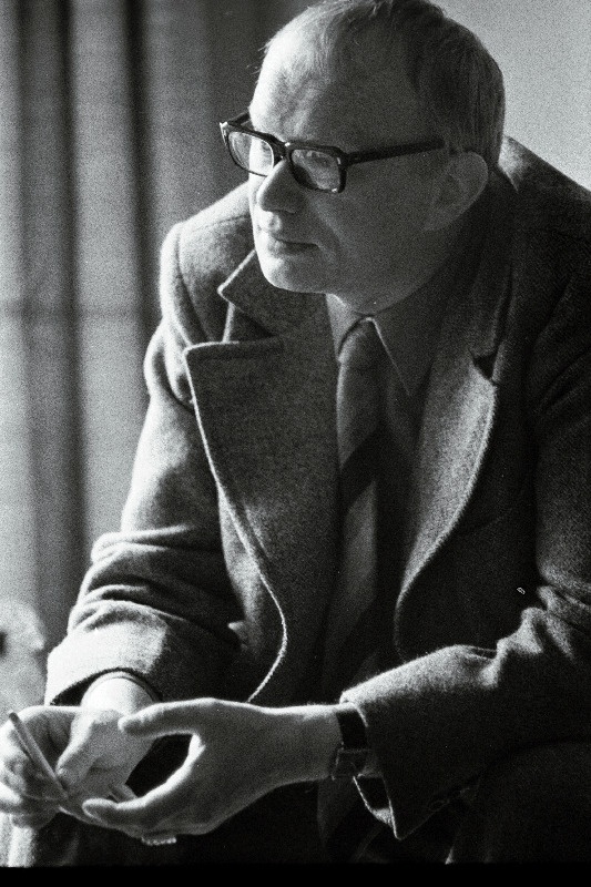 Saksa Demokraatliku Vabariigi kirjanik Heinz Kahlau Tallinnas.