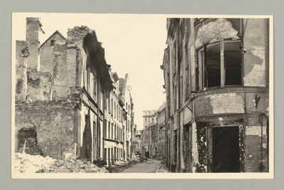 Purustatud Tallinn 1944.a. Vana-Posti tn.  duplicate photo