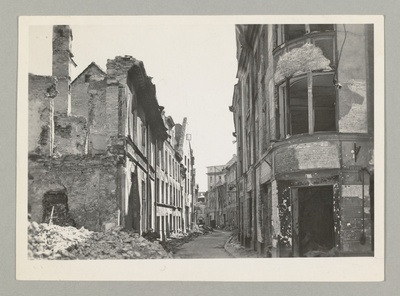 Purustatud Tallinn 1944.a. Vana-Posti tn.  duplicate photo