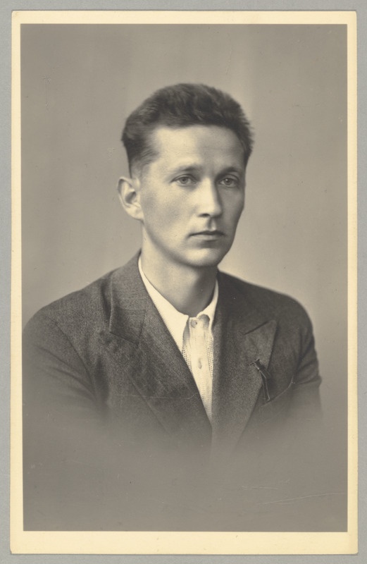 Portree: Max Laoson - ENSV Ülemnõukogu saadik 1940. a.