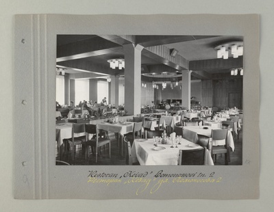 Tallinna sööklate, restoranide ja kohvikute trust. Restoran "Kevad" Lomonossovi tn. 2, ca 1967.  duplicate photo