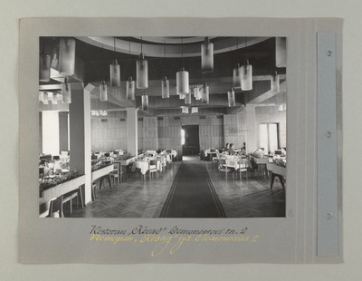 Tallinna sööklate, restoranide ja kohvikute trust. Restoran "Kevad" Lomonossovi tn. 2, ca 1967.  duplicate photo